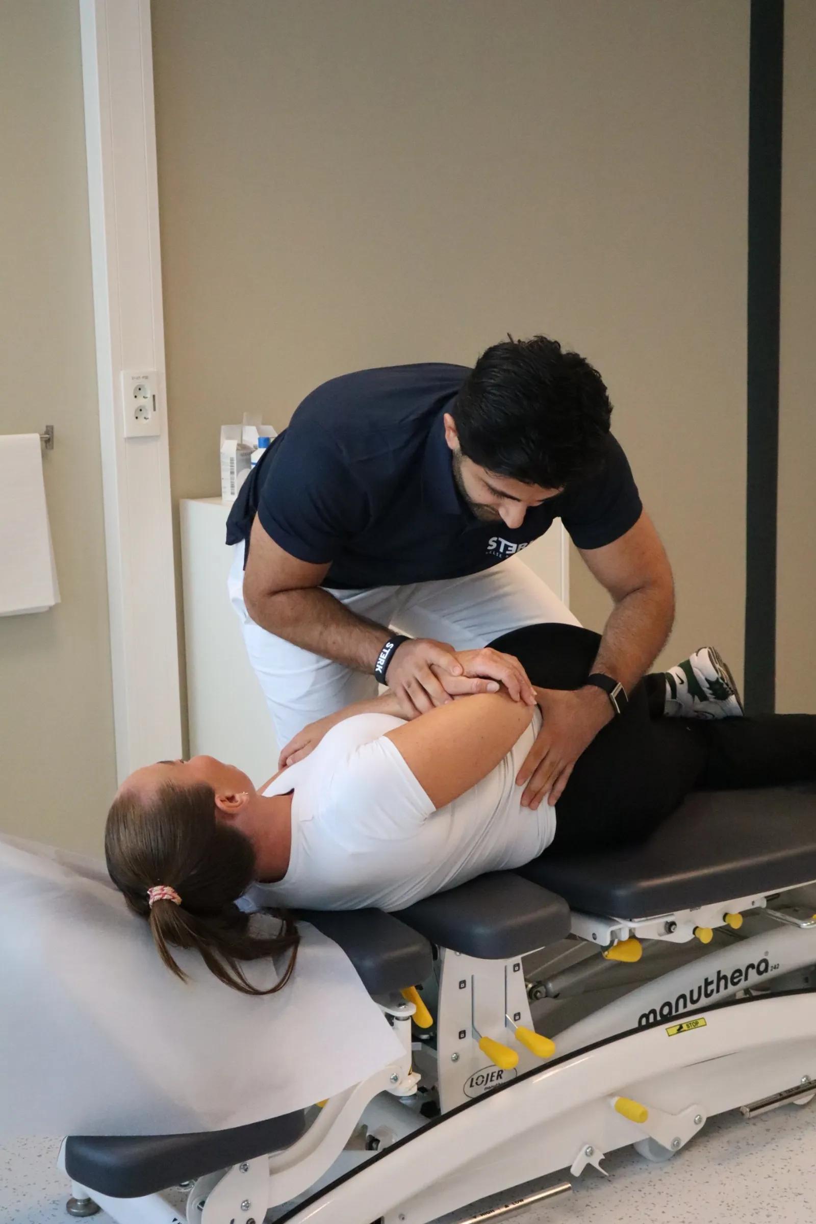 Akutt kiropraktor ved STERK