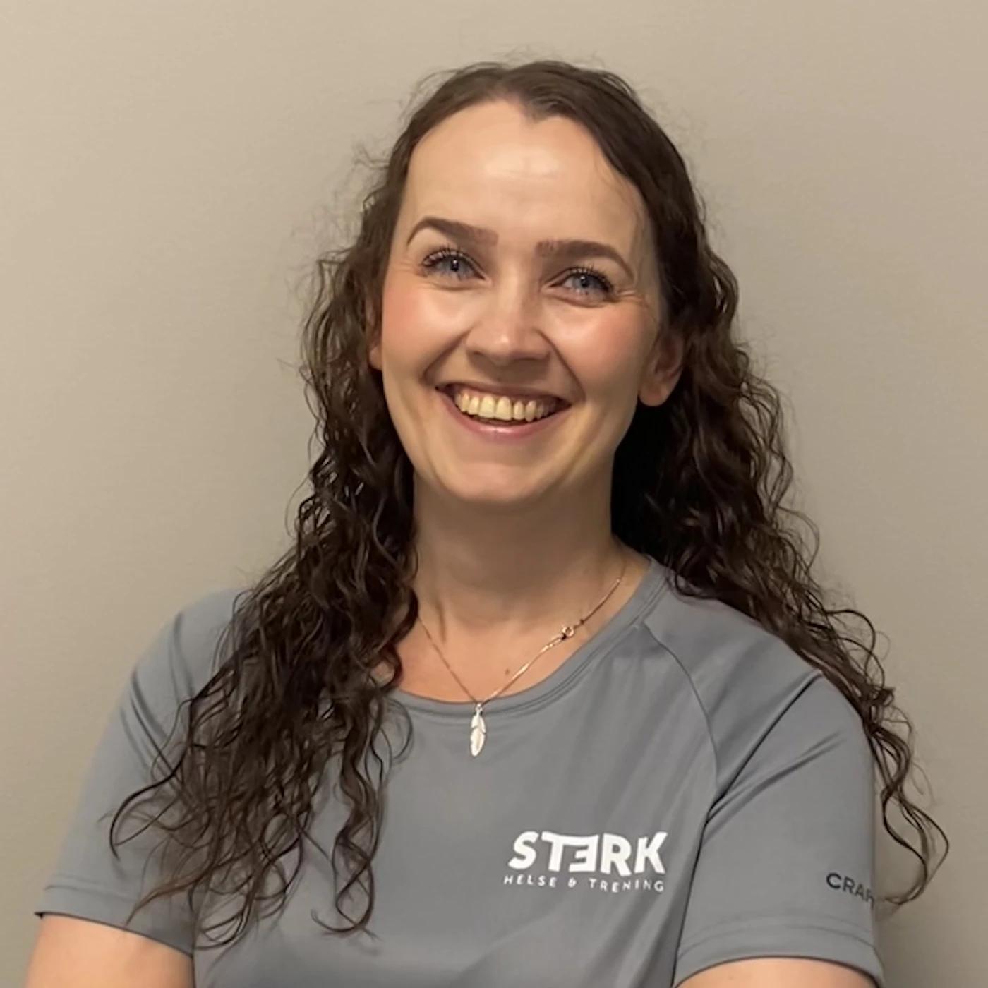 Portrett av personlig trener Cathrine Nyblom ved STERK Hasle