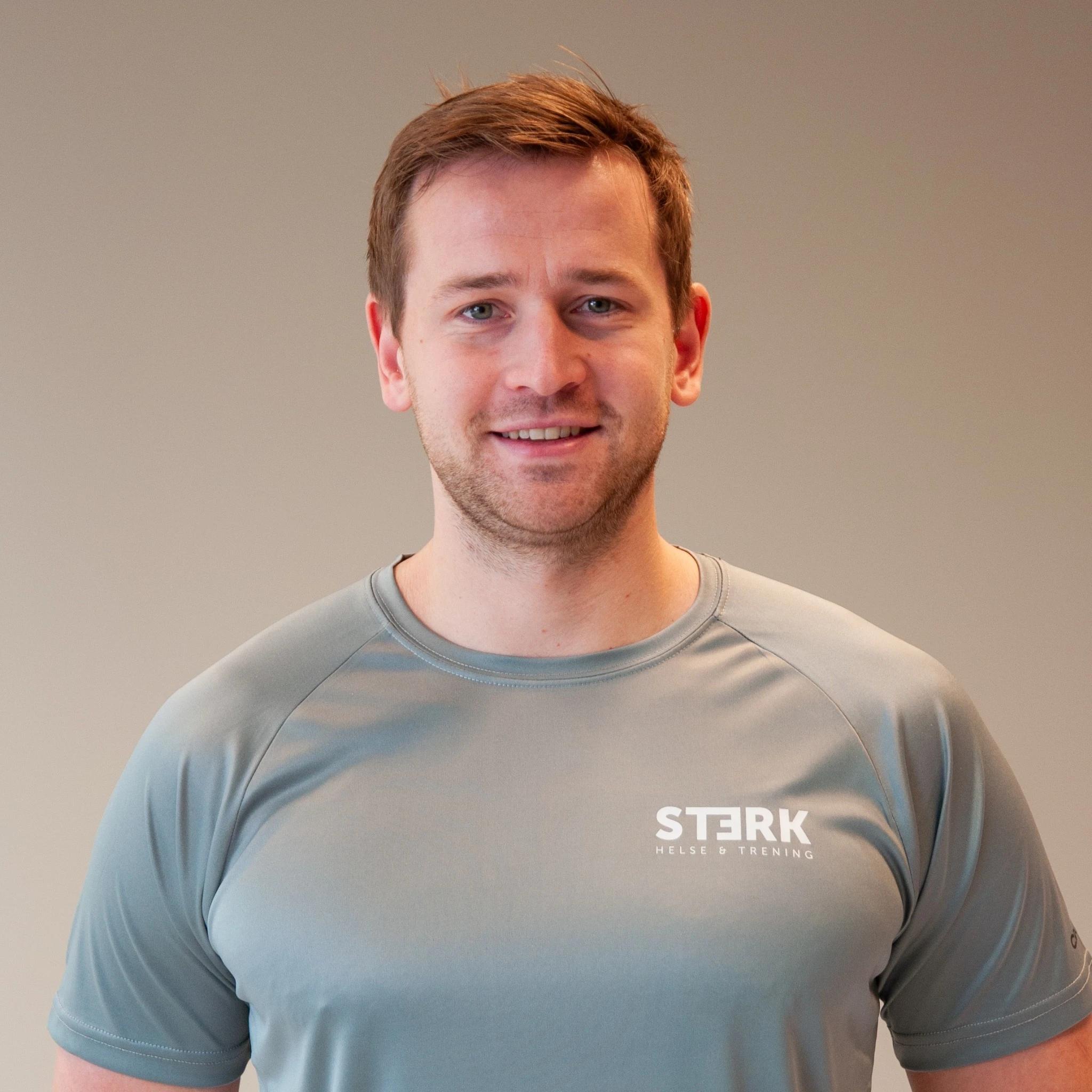 Portrett av personlig trener Livar Vaule ved STERK Hasle