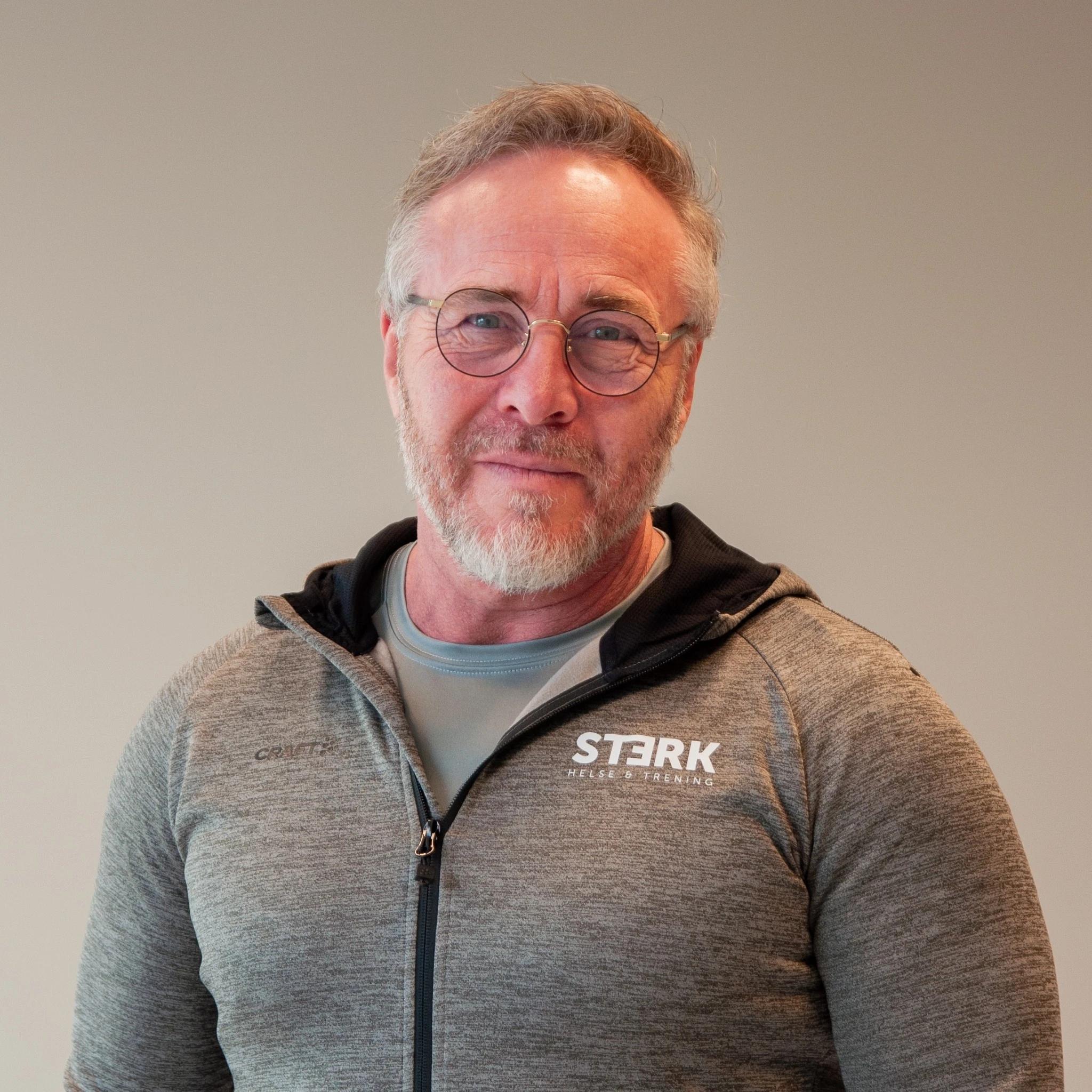Portrett av personlig trener Michael Andreassen ved STERK Hasle