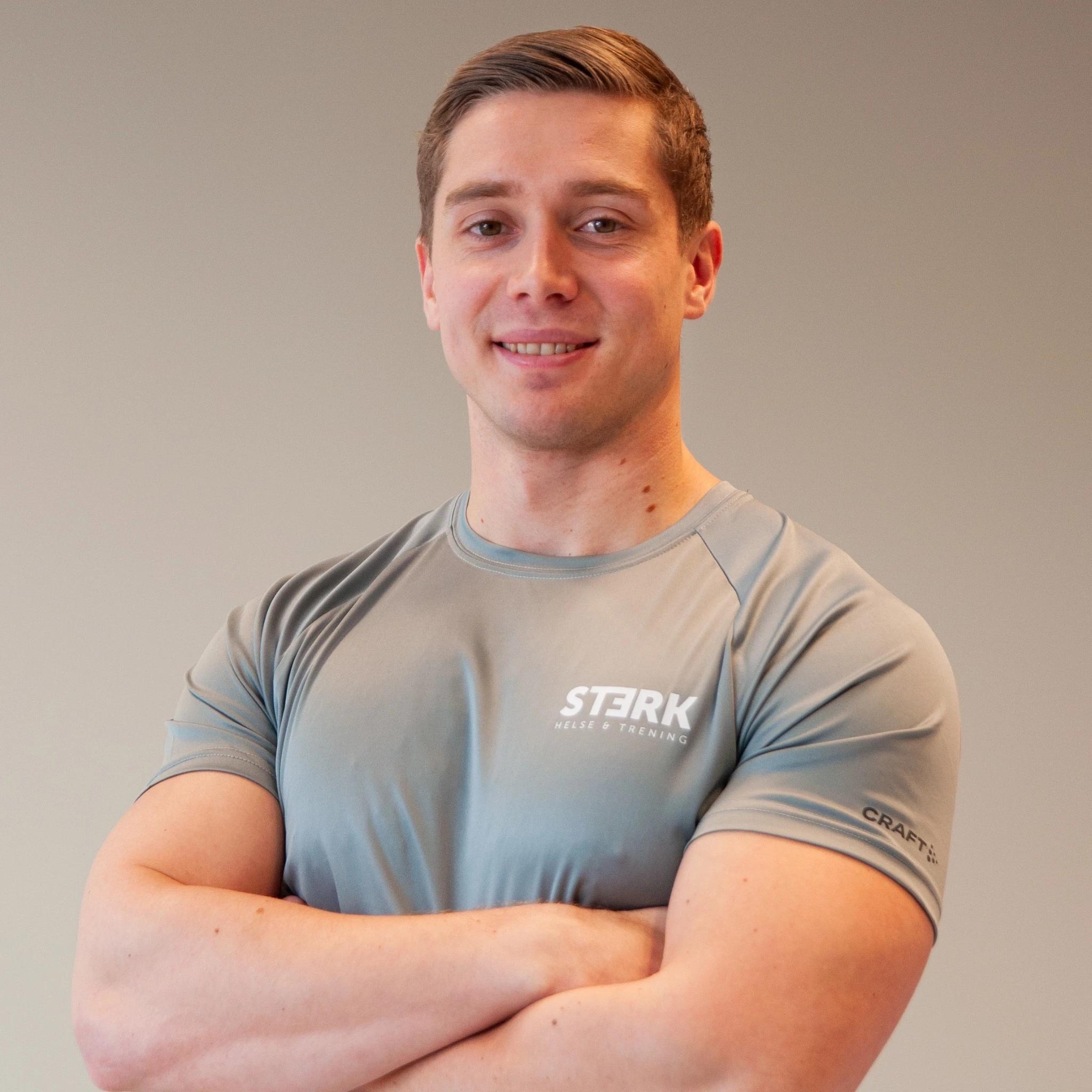 Portrett av personlig trener Syvert Repstad ved STERK Hasle