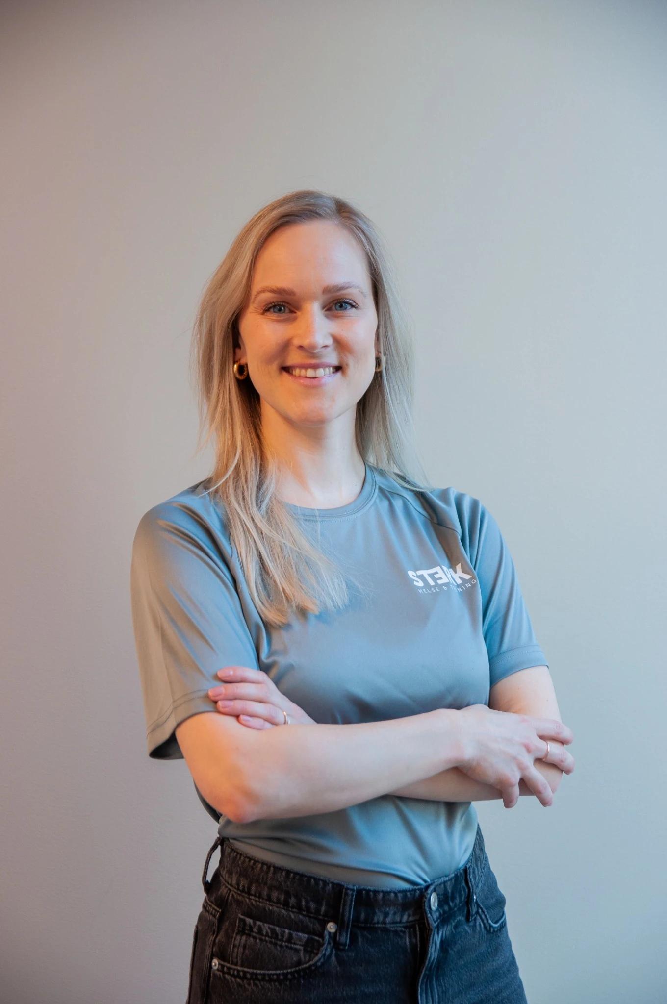Portrett av personlig trener Kristel Eikeland ved STERK Hasle