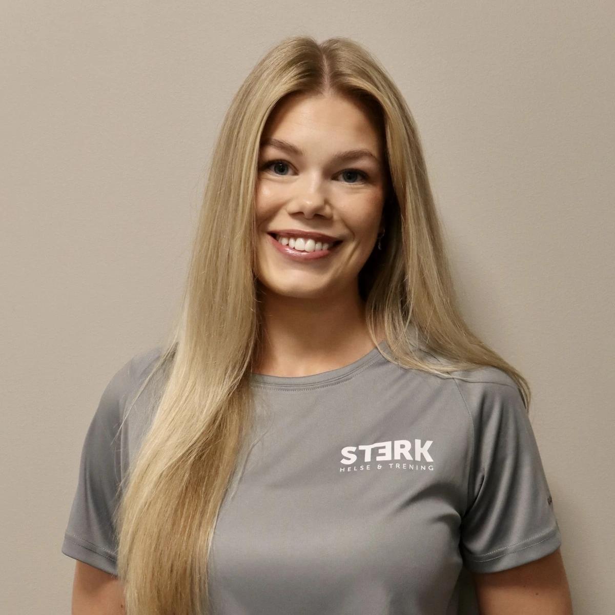 Portrett av personlig trener Tina Haukaas ved STERK Hasle